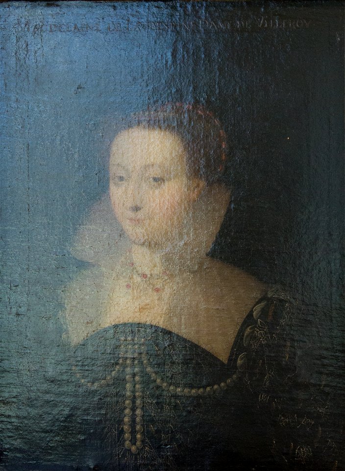 Madeleine de l'Aubespine - École française, vers 1560