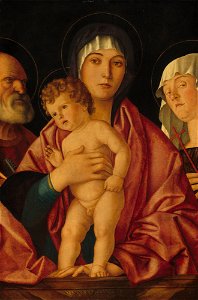 Madonna and Child with Saints A28023