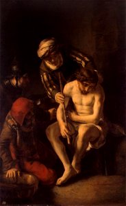 School of Rembrandt - the Mocking of Christ