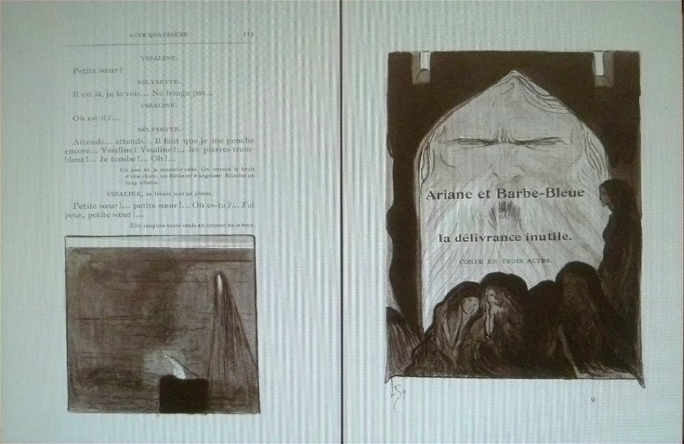 Maeterlinck - Théâtre - Aglaveine et Sélysette 005