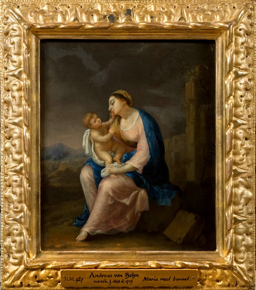 Madonna and Child (Andreas von Behn) - Nationalmuseum - 17930