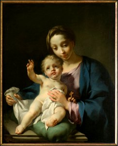 Madonna and Child (Georg Engelhard Schröder) - Nationalmuseum - 17146