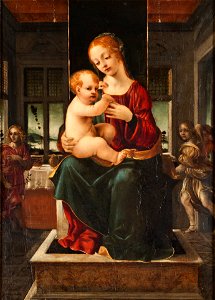 Madonna and Child (Francesco Napoletano) - Nationalmuseum - 19696