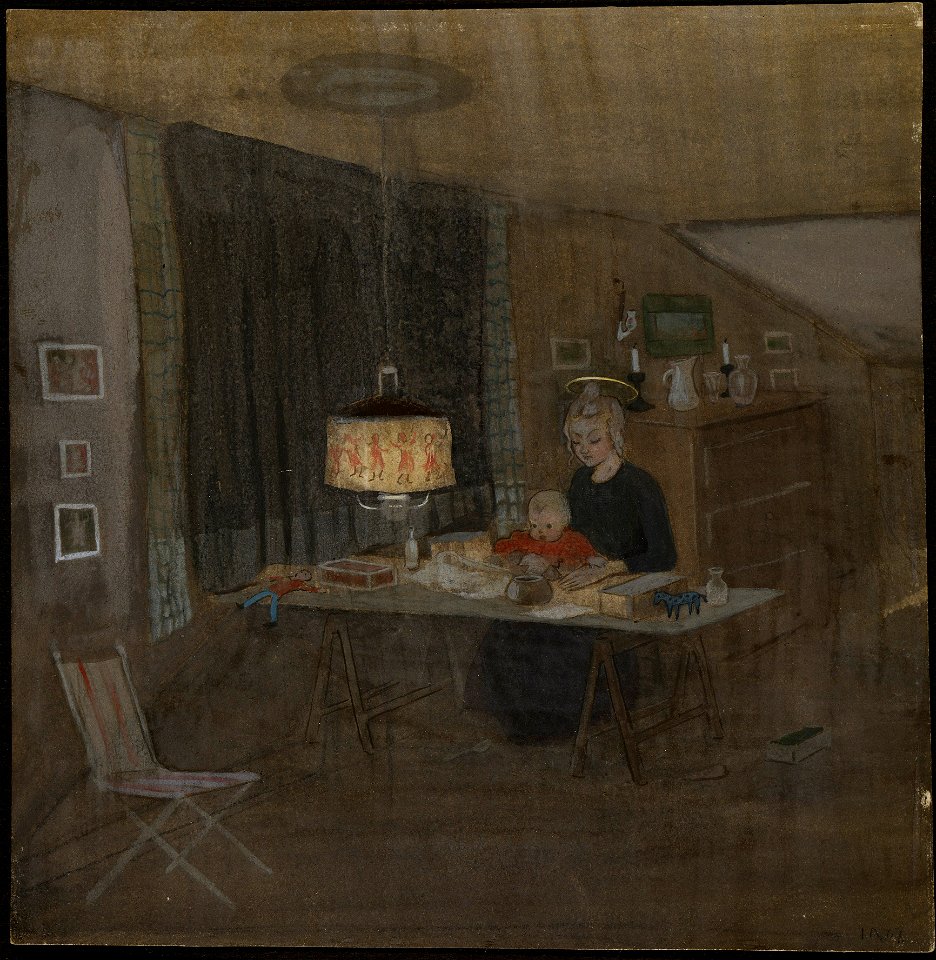 Madonna (Ivar Arosenius) - Nationalmuseum - 24440