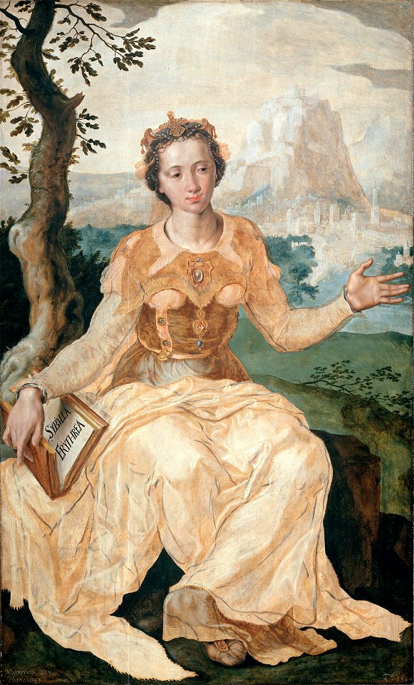 Maerten-van-Heemskerck-De-sibylle-erythraea