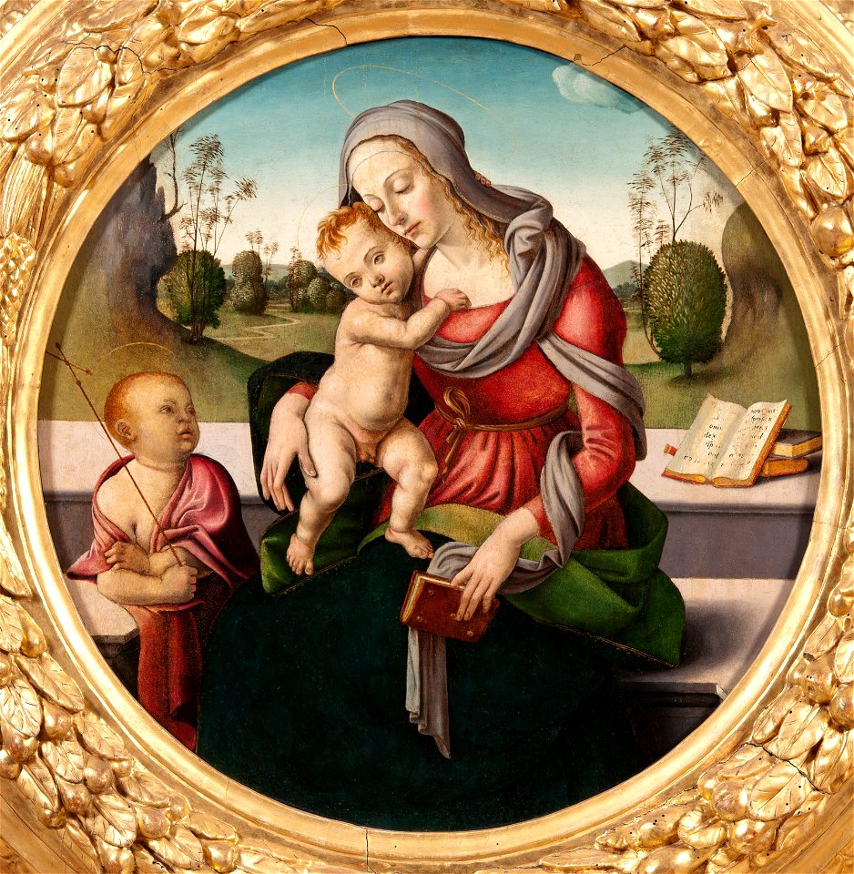 Madonna and Child and the Infant St John - Nationalmuseum - 18742