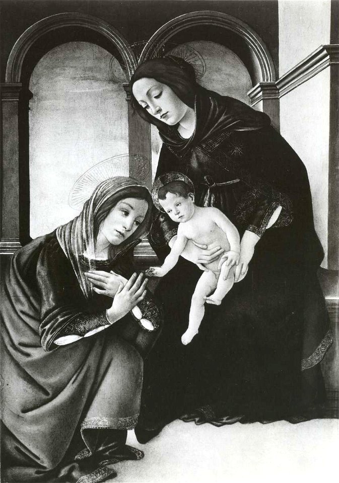 Maestro degli Edifici Gotici - Matrimonio mistico di santa Caterina d'Alessandria, n. 68.100