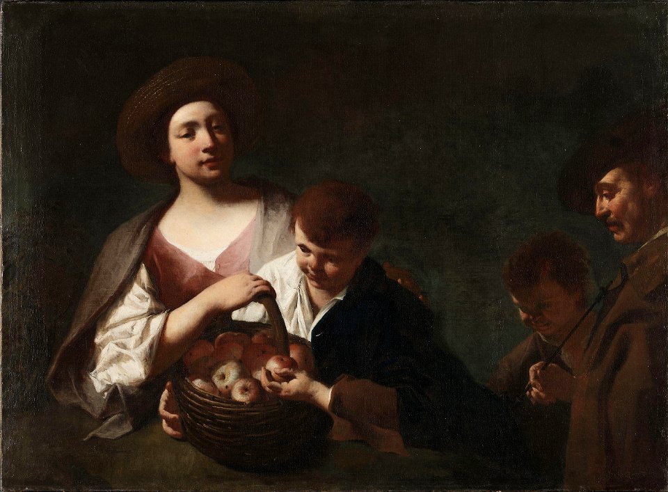 Domenico Maggiotto - The Fruitseller - NG.M.00122 - National Museum of Art, Architecture and Design