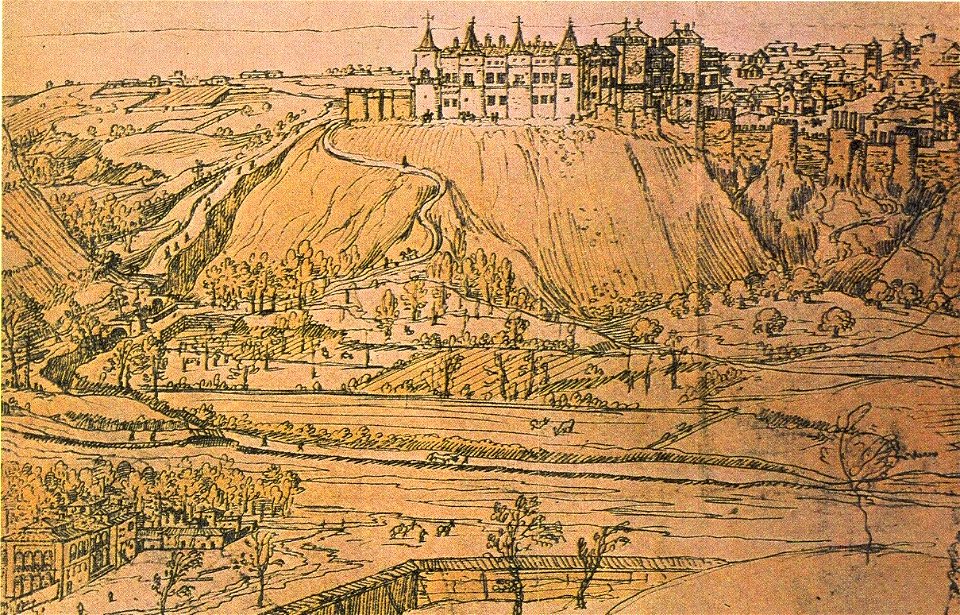Madrid alcazar Antón van der Wyngaerde prep