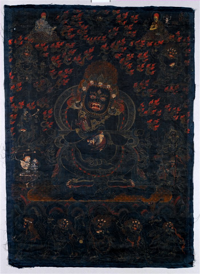 Mahakala, Protector of the Tent, black