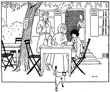 Magdeleine du Genestoux Le trésor de Mr. Toupie - 1924 (page 43 crop)