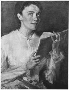 Magnus Enckell Lesende Frau