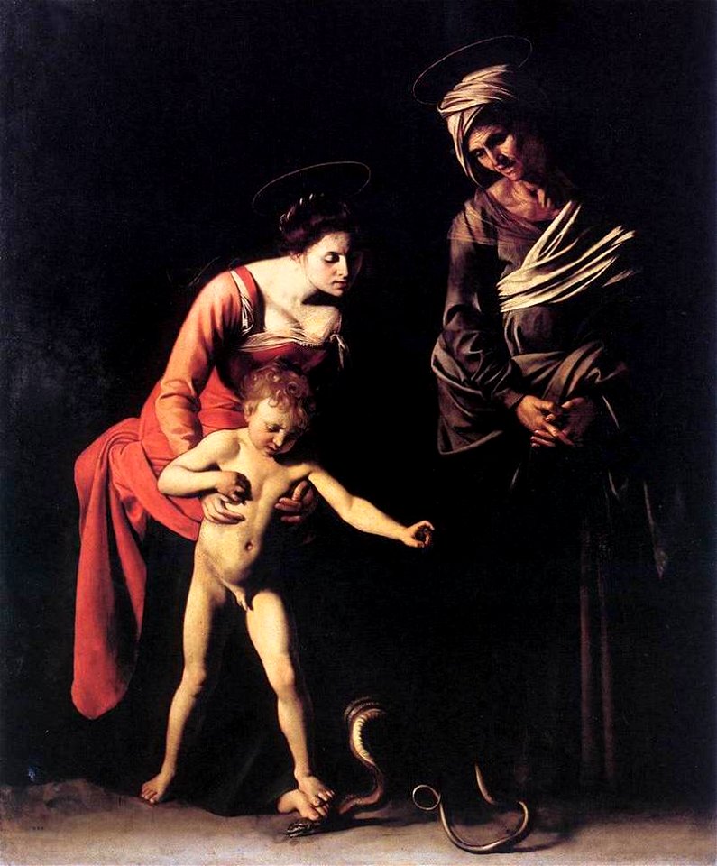 Madonna with the Serpent