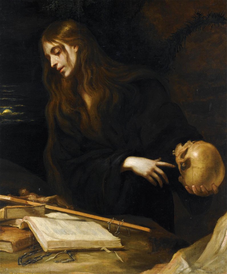 Magdalena penitente - Mateo Cerezo