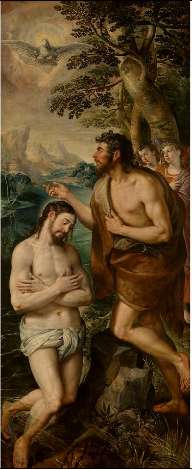 Maerten de Vos - The Baptism of Christ