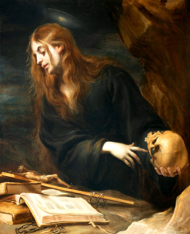 Magdalena penitente - Mateo Cerezo - Museo de Burgos