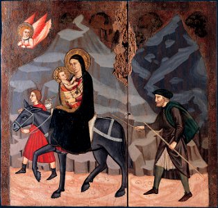 Maestro di Campli - The flight to Egypt - Google Art Project
