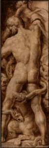 Maerten van Heemskerck - Hercules Slaying the Hydra - 1960.50b - Yale University Art Gallery