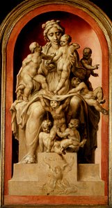 Maerten van Heemskerck, , Kunsthistorisches Museum Wien, Gemäldegalerie - Caritas - GG 2683 - Kunsthistorisches Museum