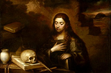 Magdalena penitente, de Mateo Cerezo (Museo del Prado)