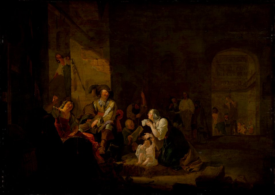 Maerten Stoop - Vojnová korisť - O 245 - Slovak National Gallery