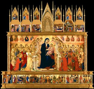 Maest 0 duccio 1308-11 siena duomo