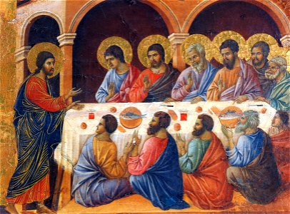 Maesta Duccio detail
