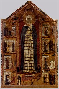 Maestro anonimo, storie di santa margheritra da cortona, 1298 circa