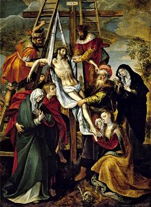 Maerten de Vos - Descent from the Cross