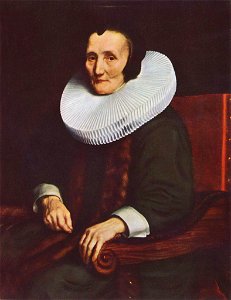 Nicolaes Maes - Portrait of Margaretha de Geer, Wife of Jacob Trip - Museum of Fine Arts Budapest