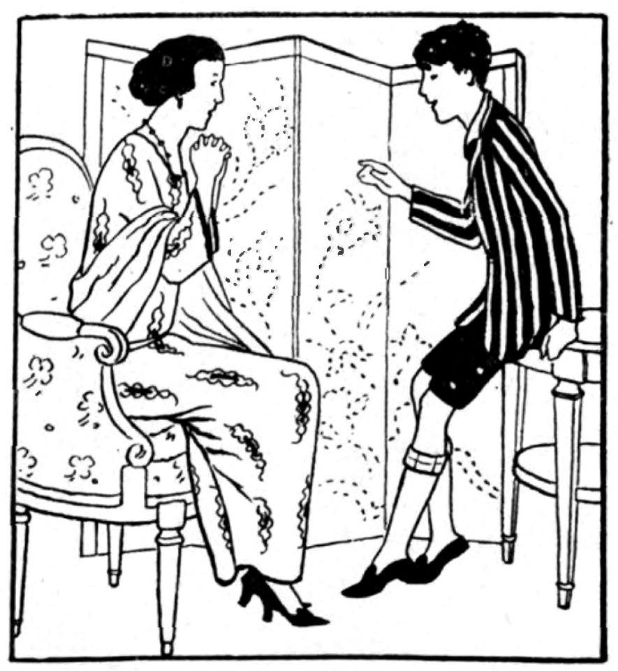 Magdeleine du Genestoux Le trésor de Mr. Toupie - 1924 (page 59 crop)