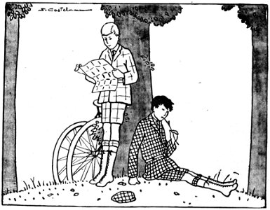 Magdeleine du Genestoux Le trésor de Mr. Toupie - 1924 (page 85 crop)