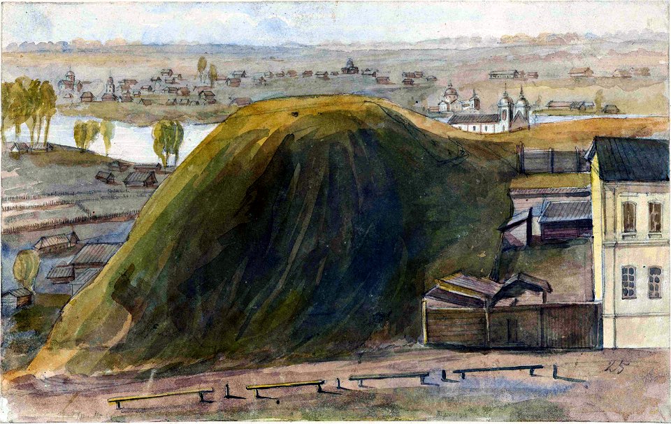 Mahiloŭ, Kaściernia. Магілёў, Касьцерня (D. Strukov, 1864-67)