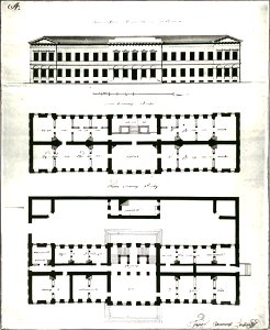 Mahiloŭ, Rynak, Uprava. Магілёў, Рынак, Управа (1804)