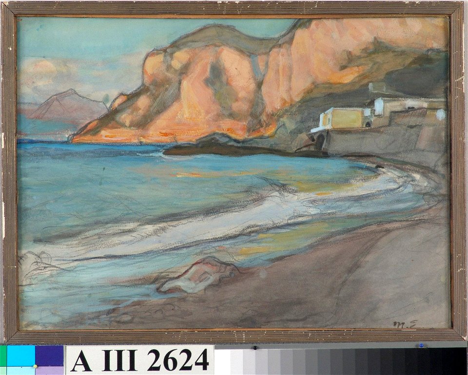 Magnus Enckell - Napolin tienoilta - A III 2624 - Finnish National Gallery