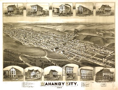 Mahanoy City, Pennsylvania. LOC 76695231