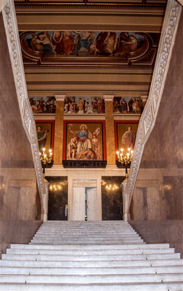 Main stairs of the National Museum