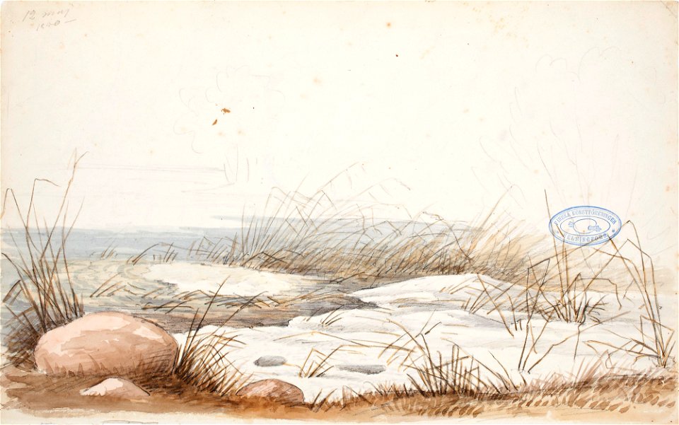 Magnus von Wright - Keväistä rantaa - A I 36-19 - Finnish National Gallery
