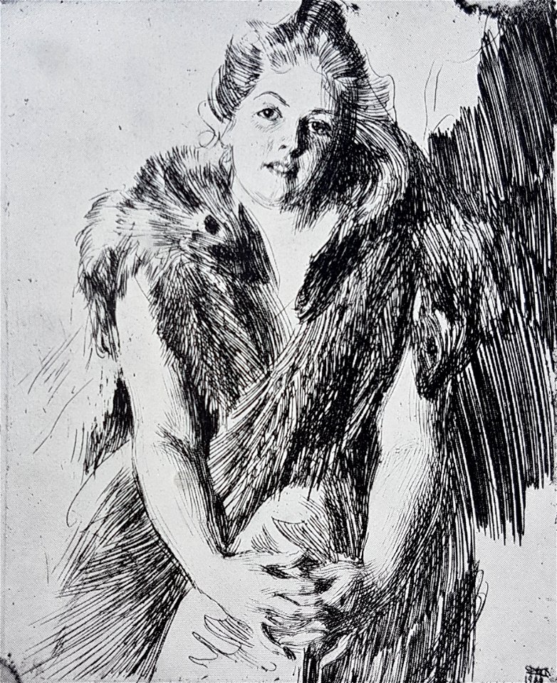 Maja Ljunglöf född von Heijne x Anders Zorn