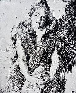 Maja Ljunglöf född von Heijne x Anders Zorn