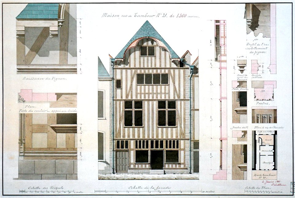 Maison 21 rue du tambour 1006602