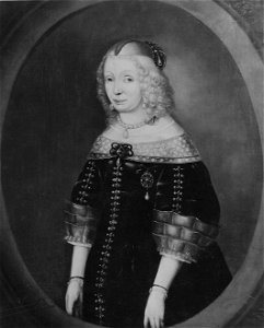 Magdalena Sibylla, kurfurstinna av Sachsen 1587-1659 - Nationalmuseum - 14702
