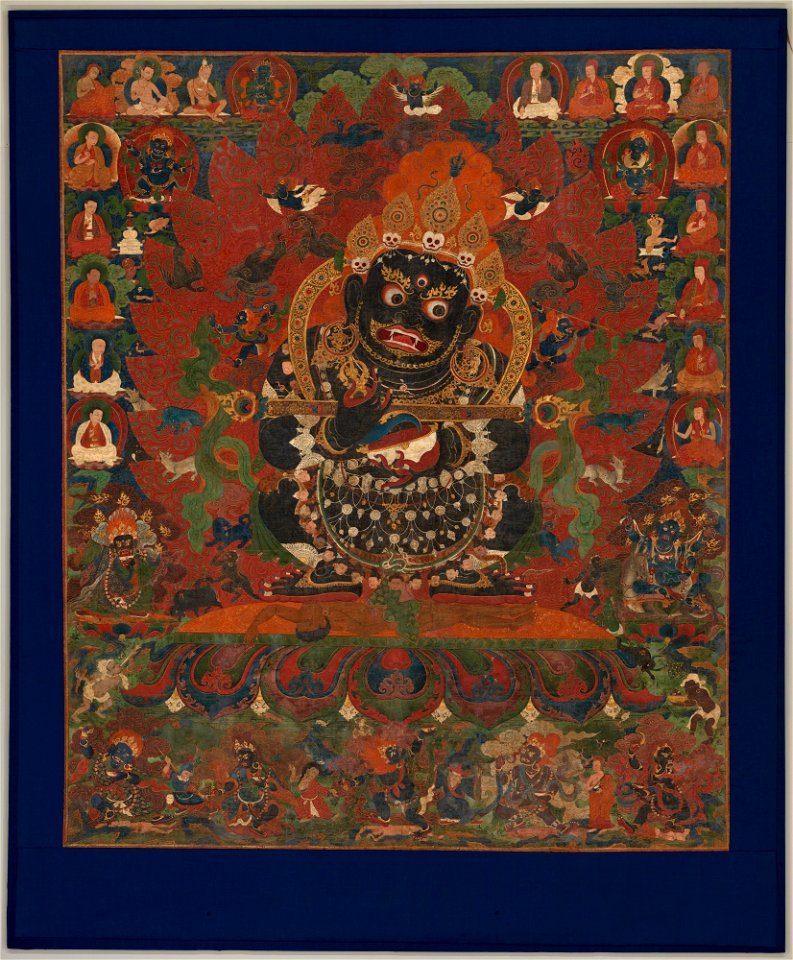 Mahakala, 15th century, Metmuseum.
