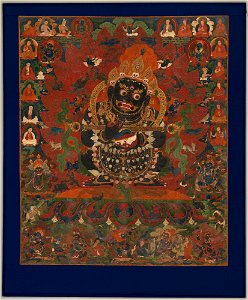 Mahakala, 15th century, Metmuseum.
