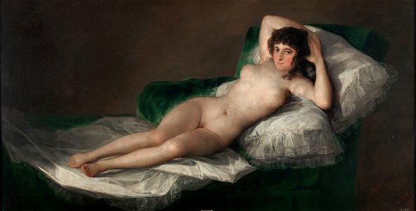 Maja desnuda (museo del Prado)FXD