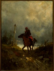 Maksymilian Gierymski, Powstaniec z 1863 roku