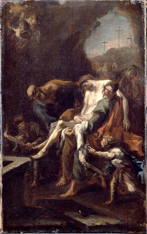 Magnasco, Alessandro - The Entombment of Christ - Google Art Project