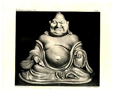 Magot de la Chine (tiré du cabinet de Ch. Philippon) (Magot from China (from the collaction of Ch. Philippon)) (BM 1918,0511.37)