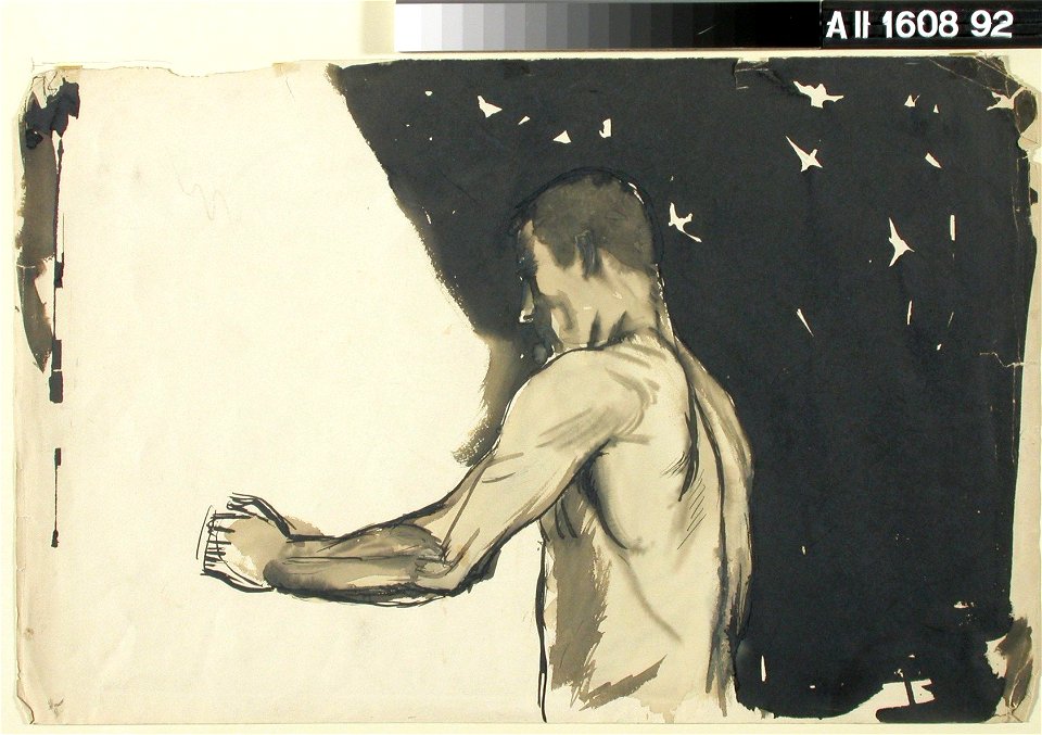 Magnus Enckell - Aatami (Yö) - A II 1608-92 - Finnish National Gallery
