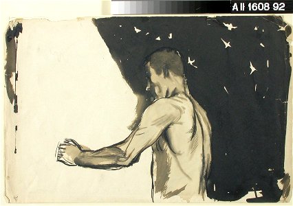 Magnus Enckell - Aatami (Yö) - A II 1608-92 - Finnish National Gallery